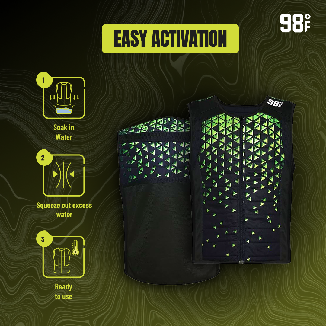 Evaporative CoolVest Neo - Green