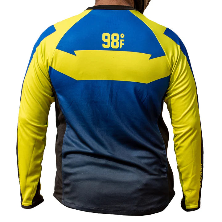 Moto Jersey Escape Classic - Blue & Yellow