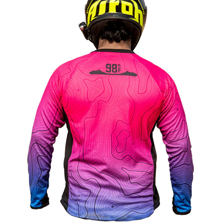 Moto Jersey Escape Canyon - Purple