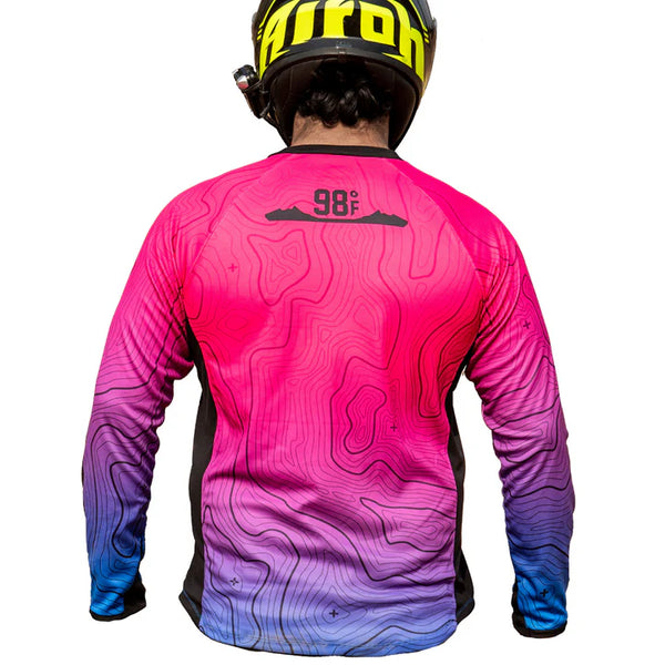 Moto Jersey Escape Canyon - Purple
