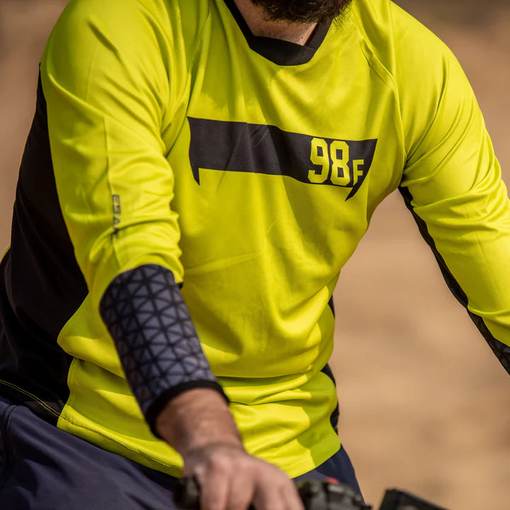 Moto Jersey Escape Classic - Yellow & Grey