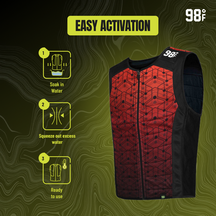 Evaporative CoolVest Neo - Orange