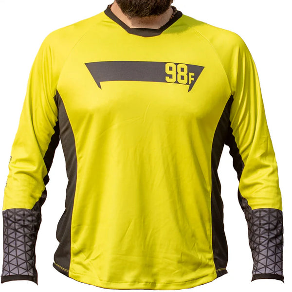 Moto Jersey Escape Classic - Yellow & Grey