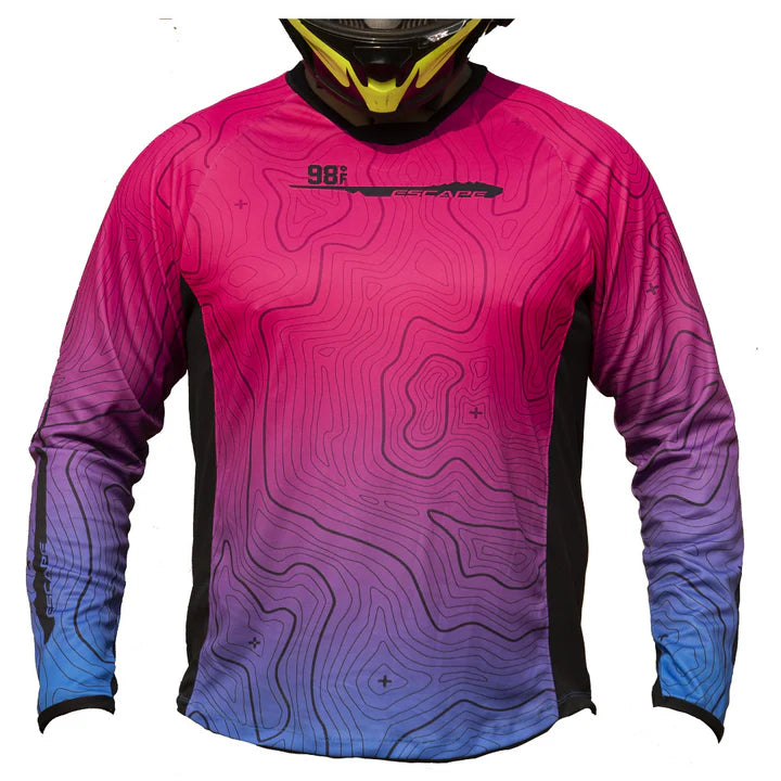 Moto Jersey Escape Canyon - Purple