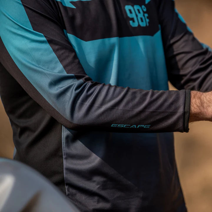 Moto Jersey Escape Classic - Blue & Black